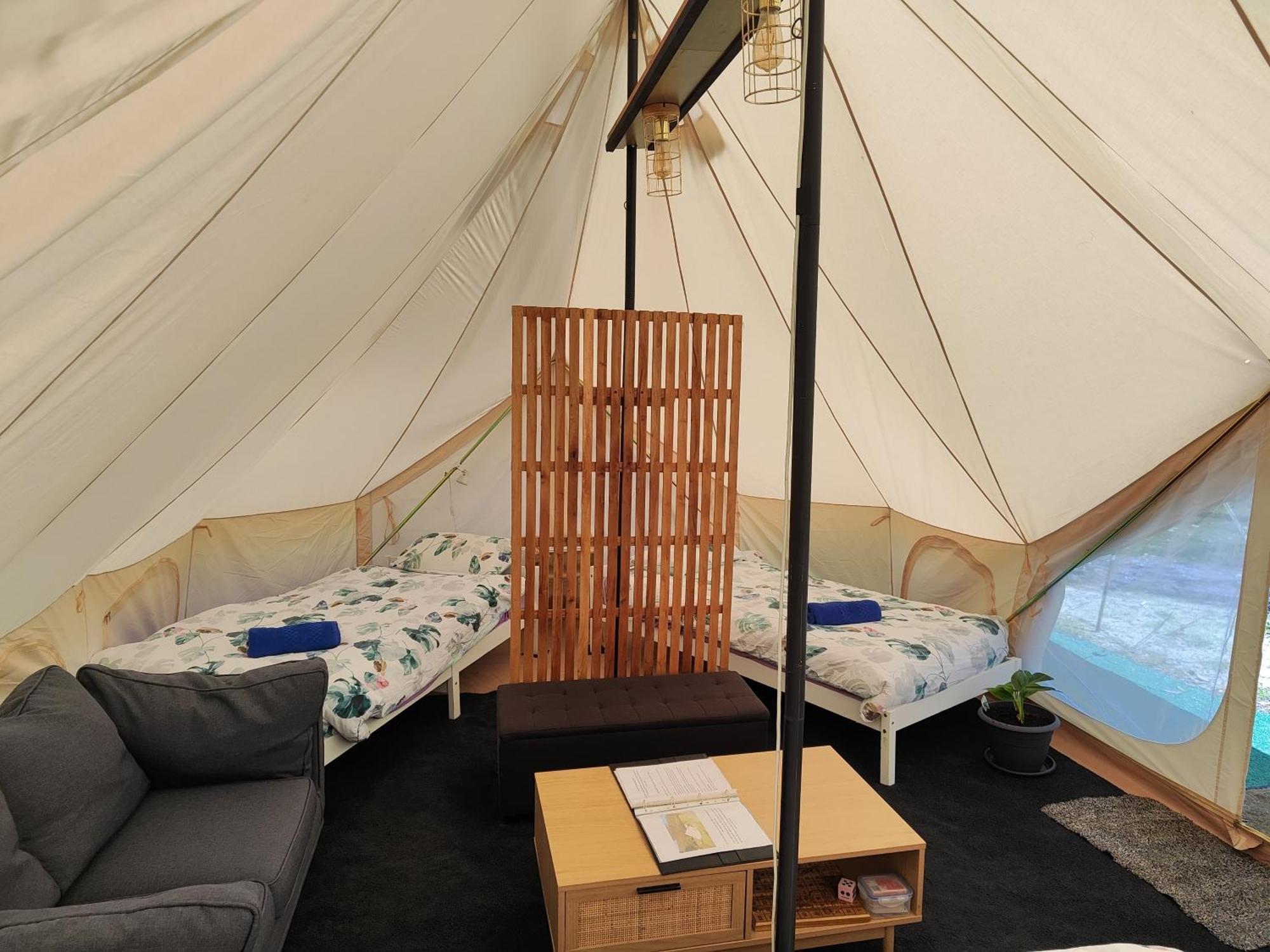 Glamping At Zeehan Bush Camp Zewnętrze zdjęcie