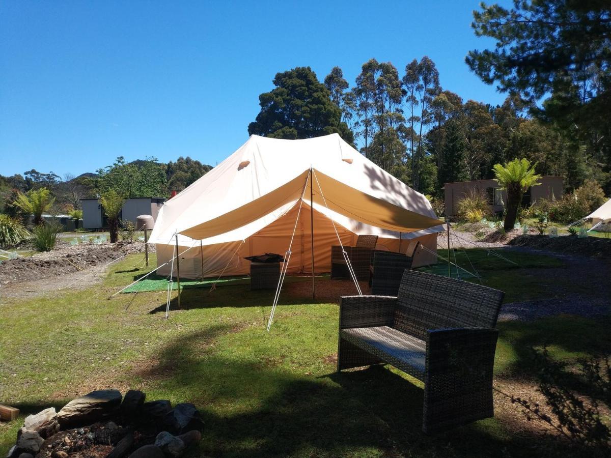 Glamping At Zeehan Bush Camp Zewnętrze zdjęcie