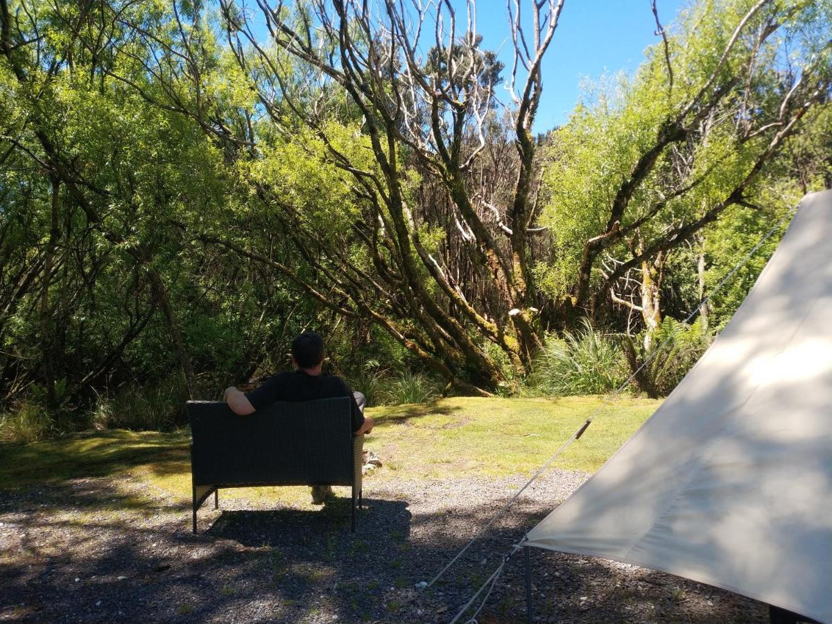 Glamping At Zeehan Bush Camp Zewnętrze zdjęcie